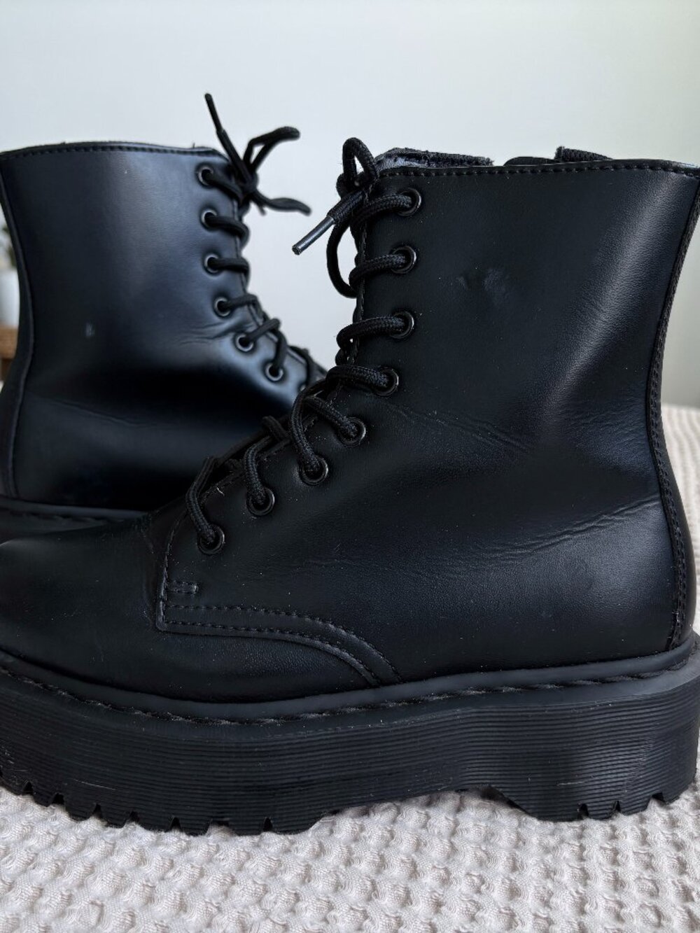 Dr. Martens Vegan Jadon II Mono Platform Boots - Picture 5 of 6